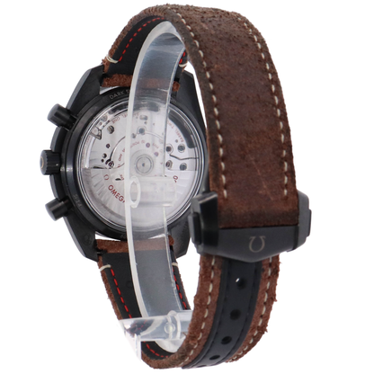 Omega Speedmaster 44.24 Ceramic Black Chronograph Dial Watch Reference# 311.92.44.51.01.006 - Happy Jewelers Fine Jewelry Lifetime Warranty