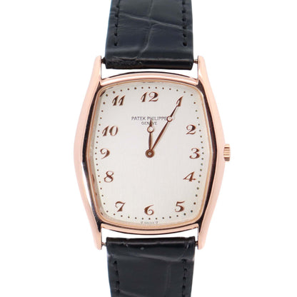 Patek Philippe Gondolo 29mm Ivory Dial Watch Ref# 3842R - Happy Jewelers Fine Jewelry Lifetime Warranty