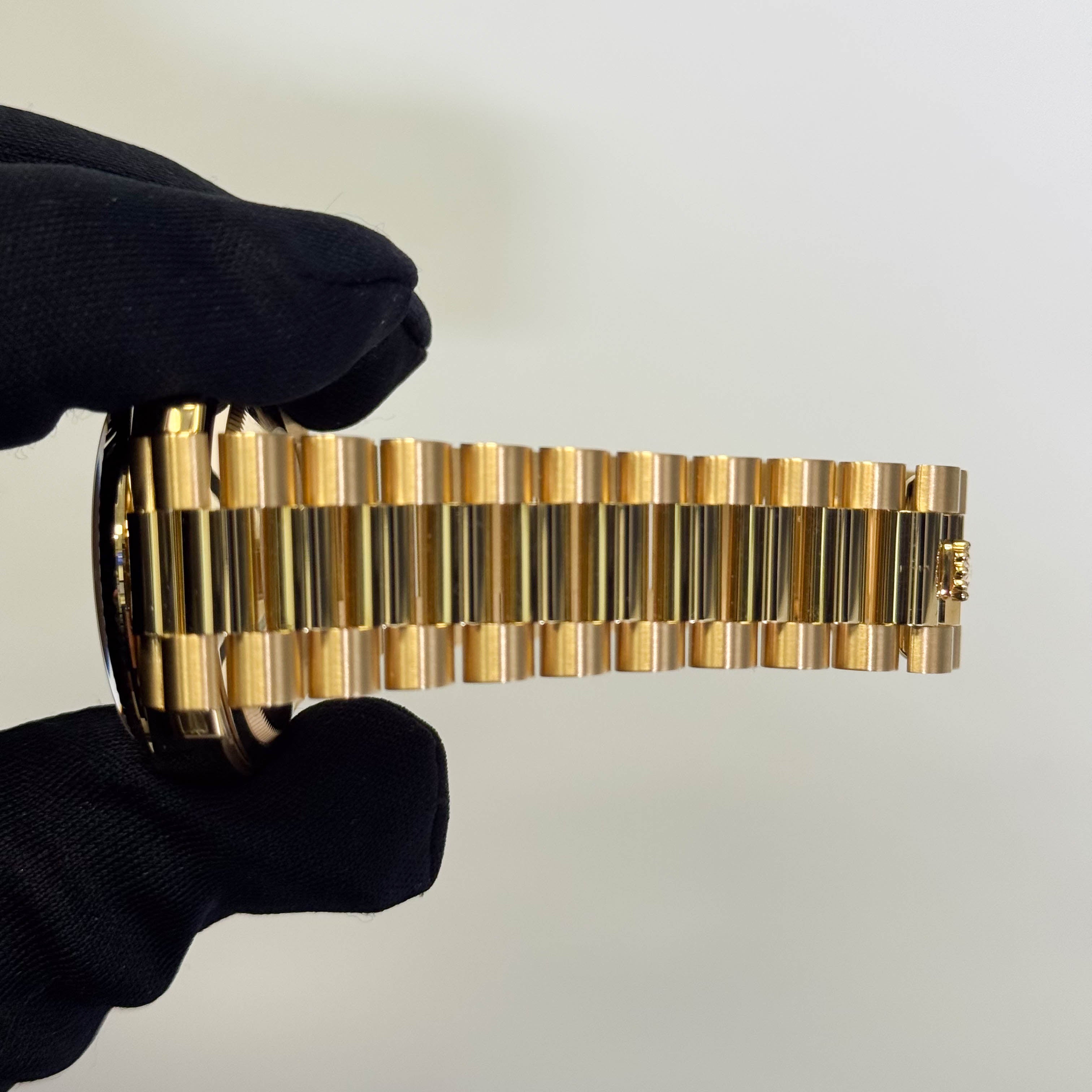 Rolex Day-Date 36mm Green Ombre Dial Watch Ref# 128238 - Happy Jewelers Fine Jewelry Lifetime Warranty