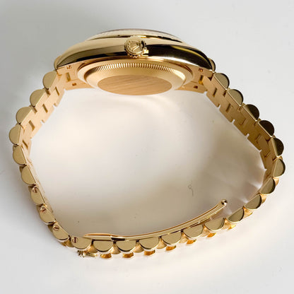 Rolex Day-Date 36mm Green Ombre Dial Watch Ref# 128238 - Happy Jewelers Fine Jewelry Lifetime Warranty