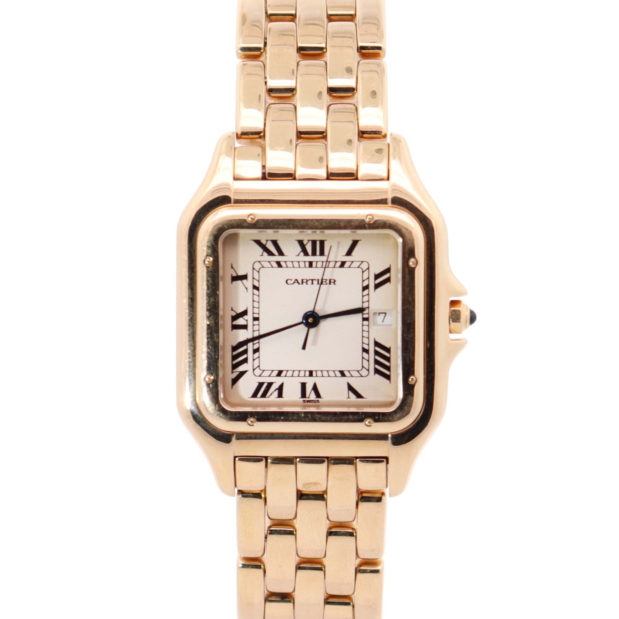 Cartier Panthere 29mm Ivory Dial Watch Ref# 83782747 - Happy Jewelers Fine Jewelry Lifetime Warranty