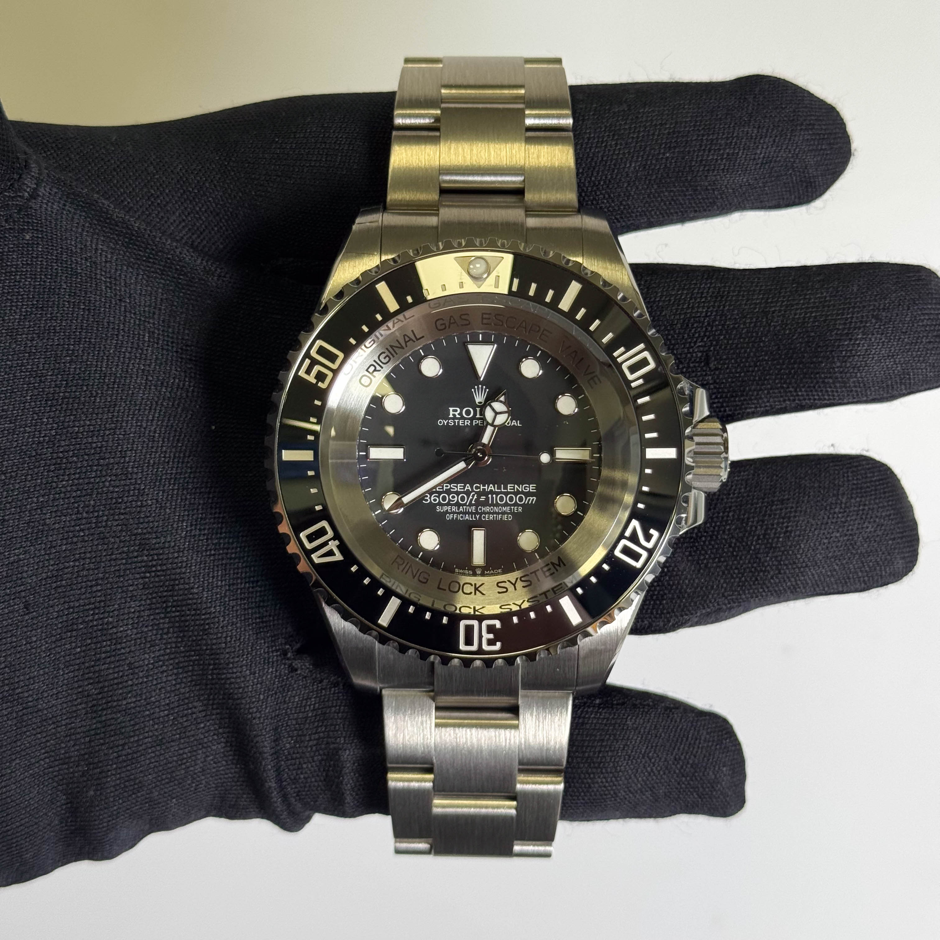 Rolex Deepsea 50mm Black Dial Watch Ref# 126067
