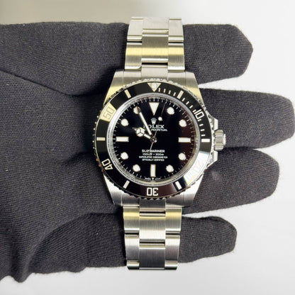 Rolex Submariner 41mm Black Dial Watch Ref# 124060