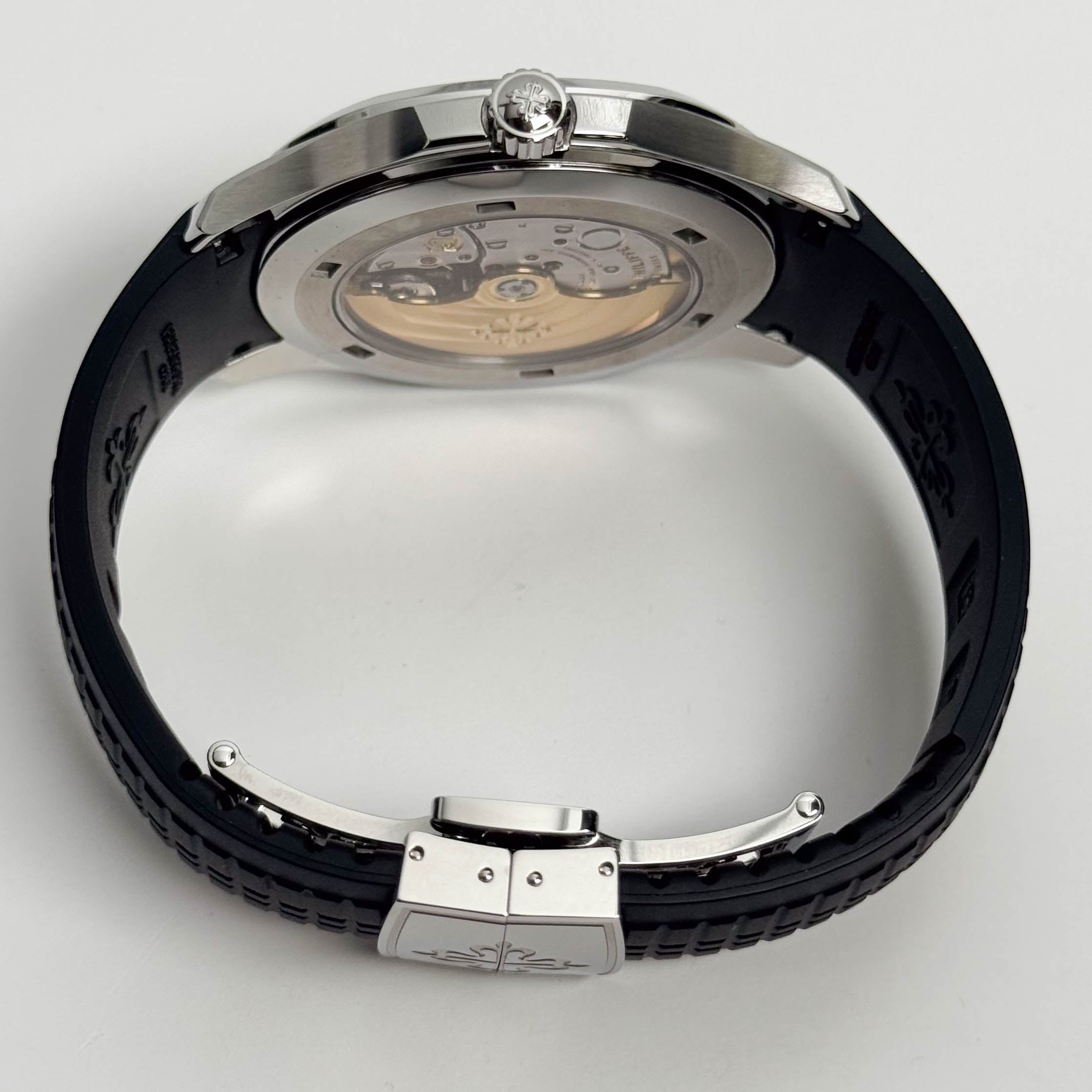 Patek Philippe Aquanaut 40mm Black Dial Watch Ref# 5167A-001