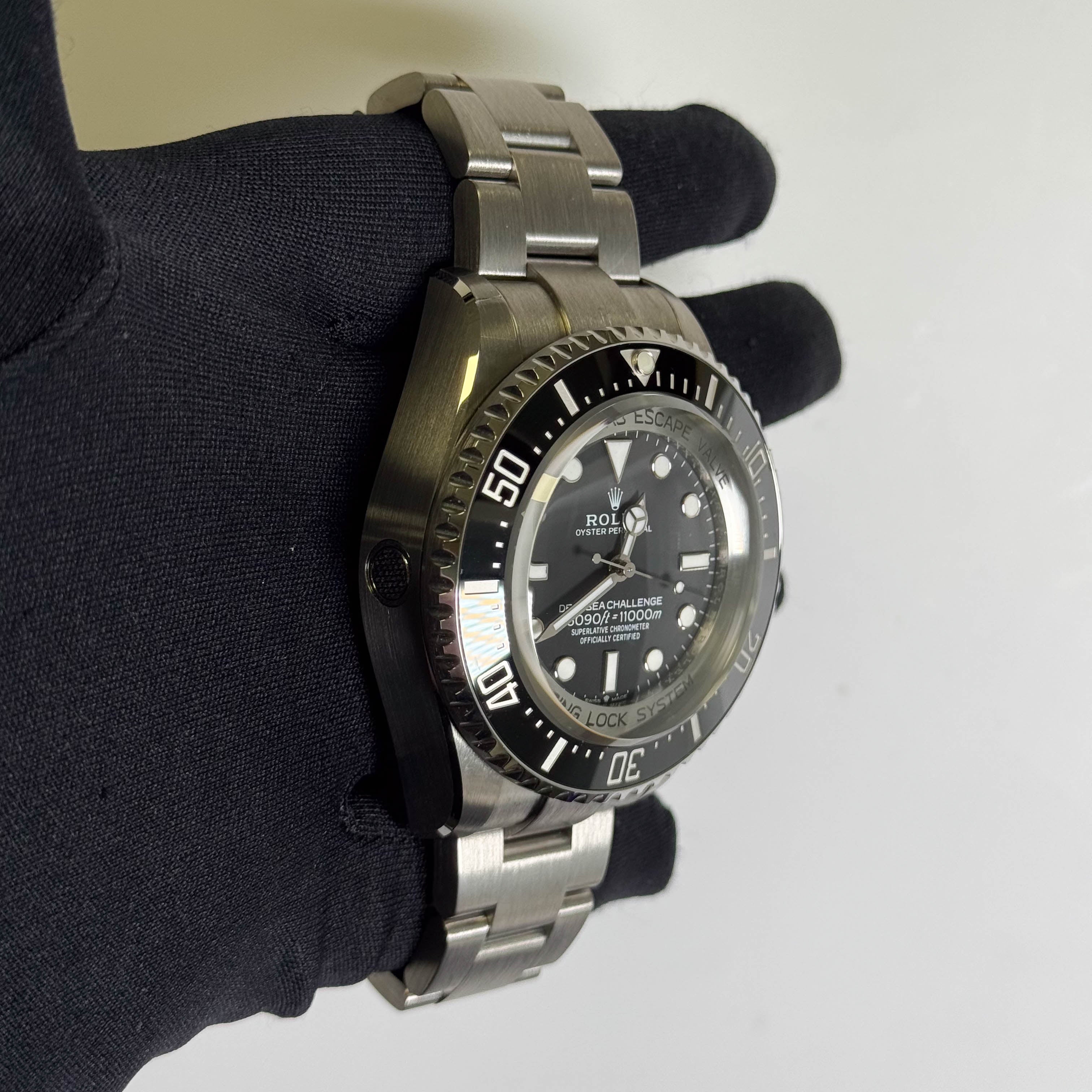 Rolex Deepsea 50mm Black Dial Watch Ref# 126067