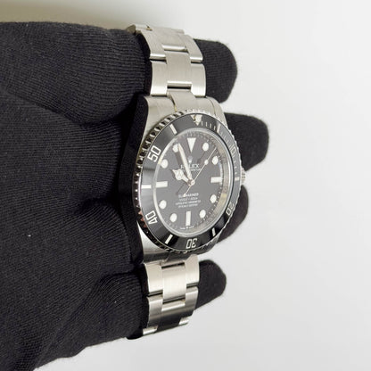 Rolex Submariner 41mm Black Dial Watch Ref# 124060