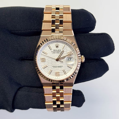 Rolex Land-Dweller 40mm White Dial Watch Ref# 127335