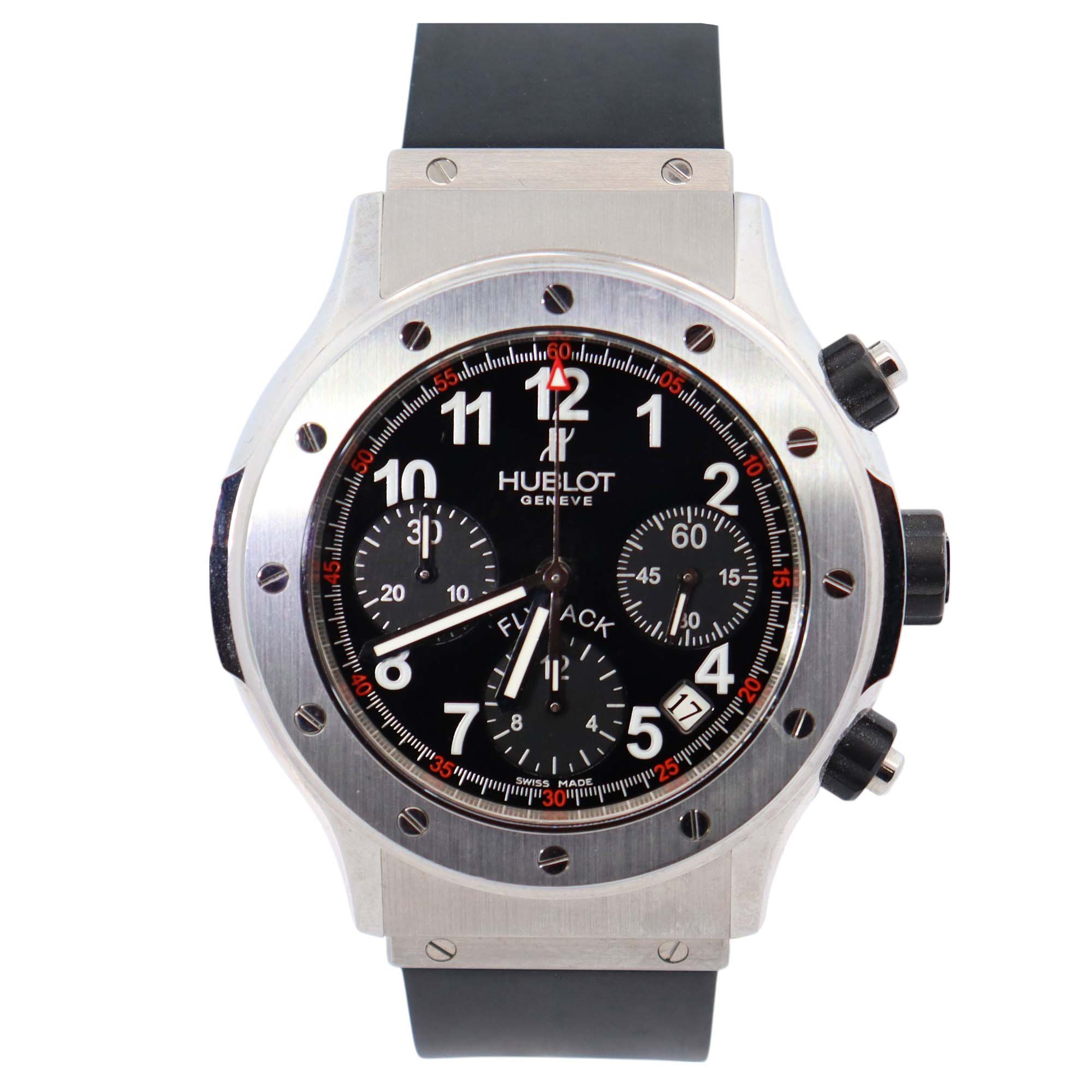 Hublot Classic 42mm Black Dial Watch Ref# 1926.NL30.1 - Happy Jewelers Fine Jewelry Lifetime Warranty