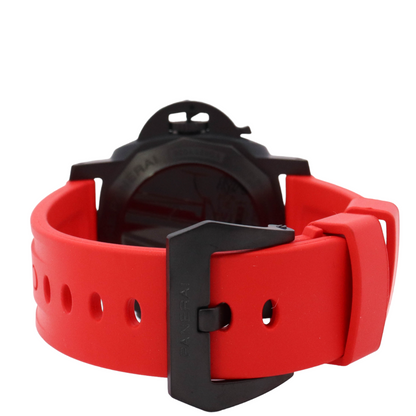 Panerai Luminor Luna Rossa 44mm Ceramic Gray Stick Dial Watch Reference# PAM01037 - Happy Jewelers Fine Jewelry Lifetime Warranty