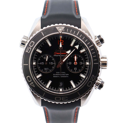 Omega Seamaster 45.5mm Black Dial Watch Ref# 232.32.46.51.01.005 - Happy Jewelers Fine Jewelry Lifetime Warranty