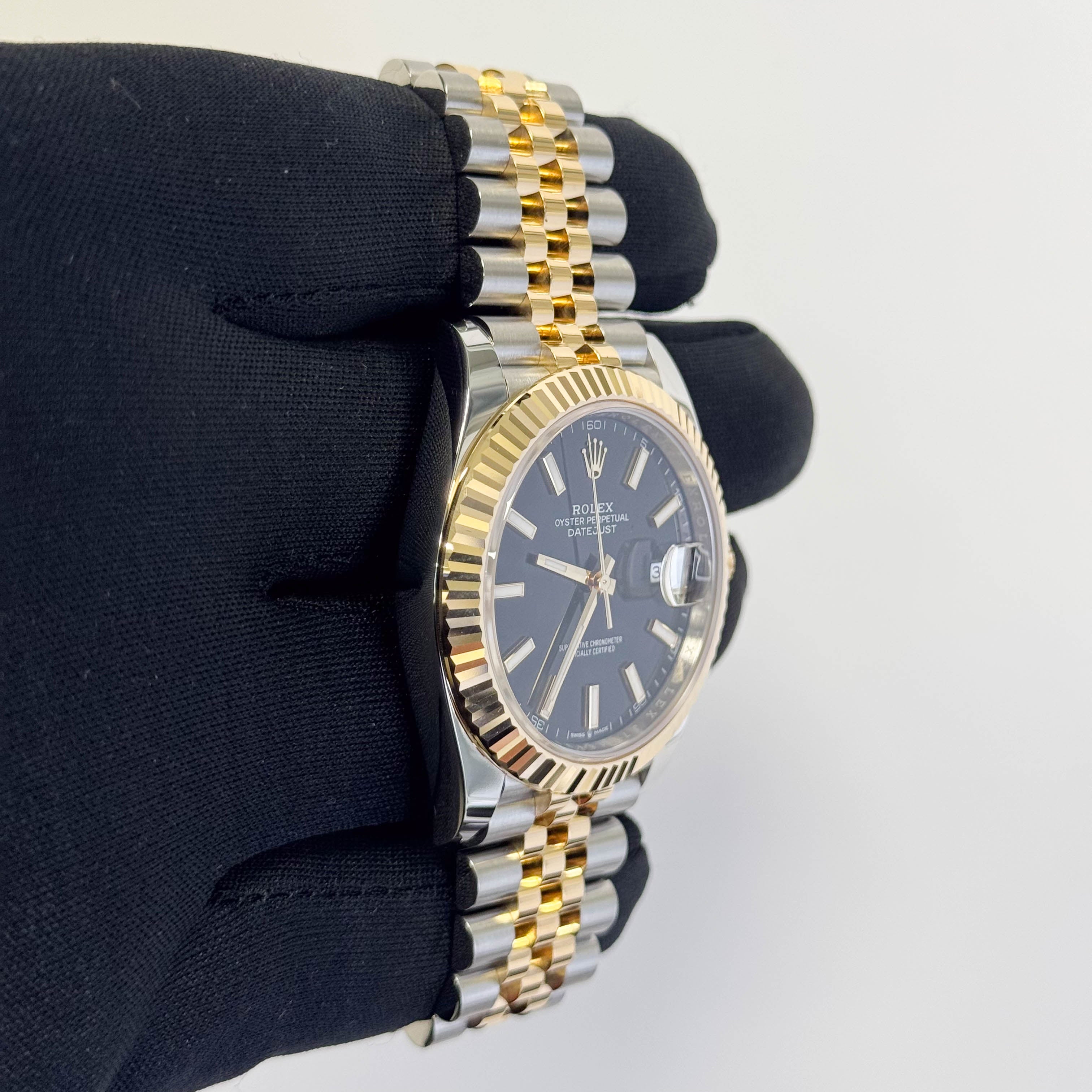 Rolex Datejust 41mm Black Dial Watch Ref# 126333