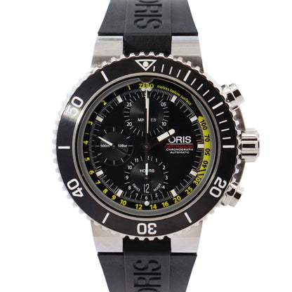 Oris Aquis 47.5mm Black Dial Watch Ref# 77477084154RS - Happy Jewelers Fine Jewelry Lifetime Warranty