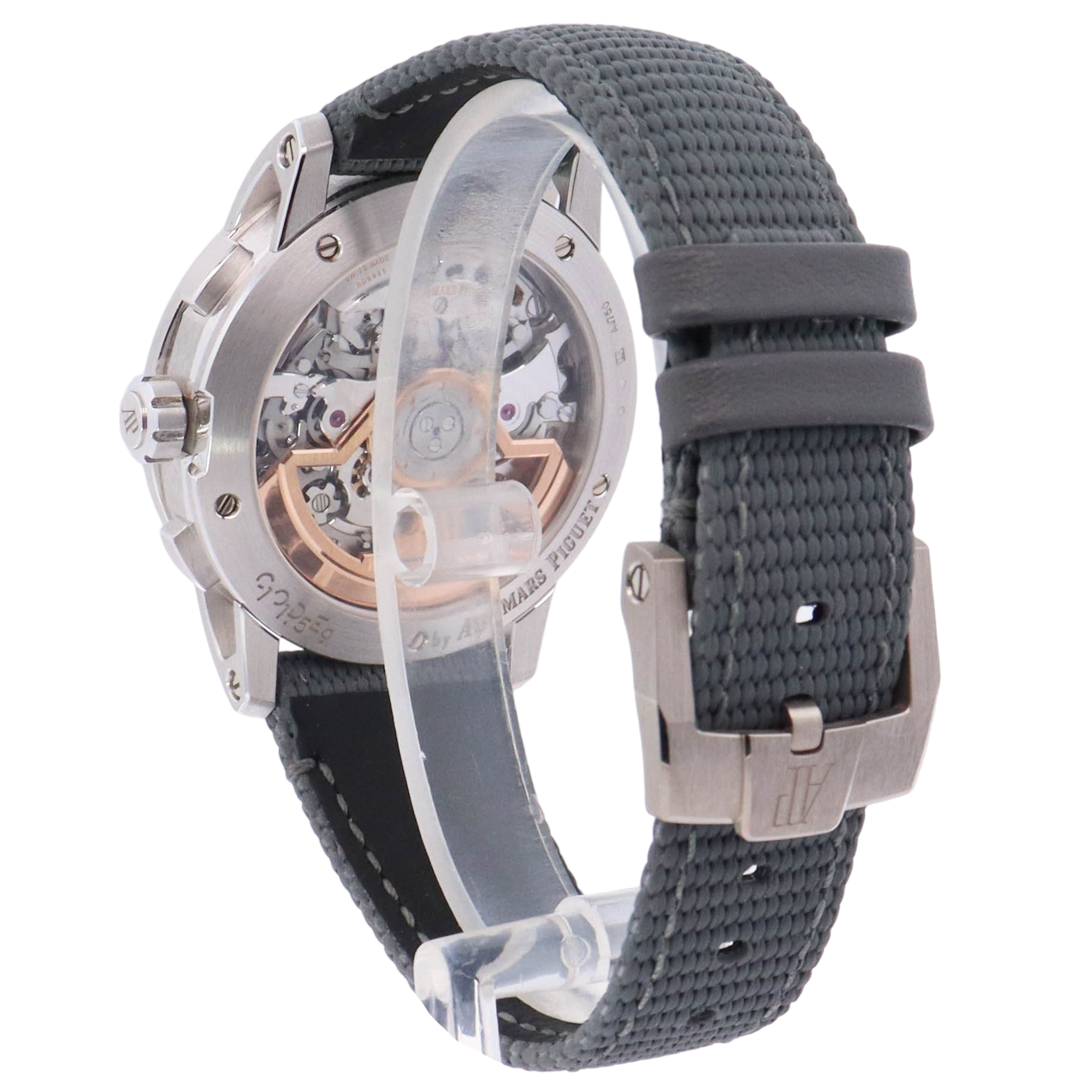 Audemars Piguet Code 11.59 41mm White Gold Blue Chronograph Dial Watch Reference# 26393BC.OO.A002KB.01 - Happy Jewelers Fine Jewelry Lifetime Warranty