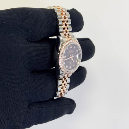 Rolex Datejust 28mm Brown Dial Watch Ref# 279381RBR - Happy Jewelers Fine Jewelry Lifetime Warranty