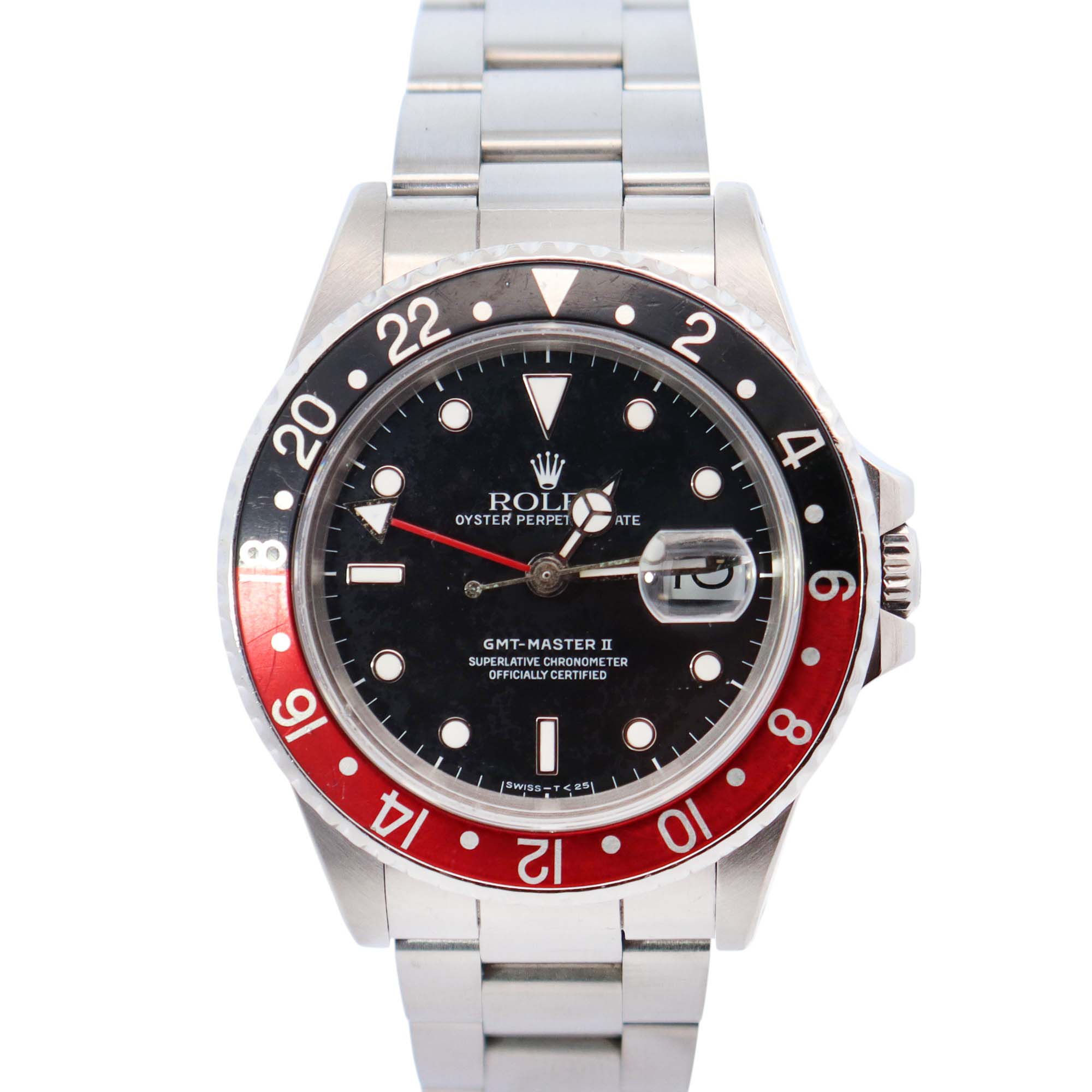 Rolex GMT-Master II 40mm Black Dial Watch Ref# 16760 - Happy Jewelers Fine Jewelry Lifetime Warranty