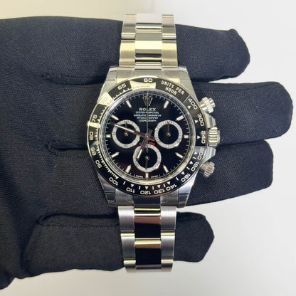 Rolex Daytona 40mm Black Dial Watch Ref# 126500LN