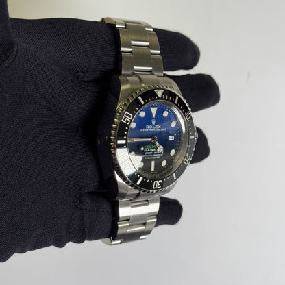 Rolex Sea-Dweller 44mm Black/Blue Dial Watch Ref# 126660