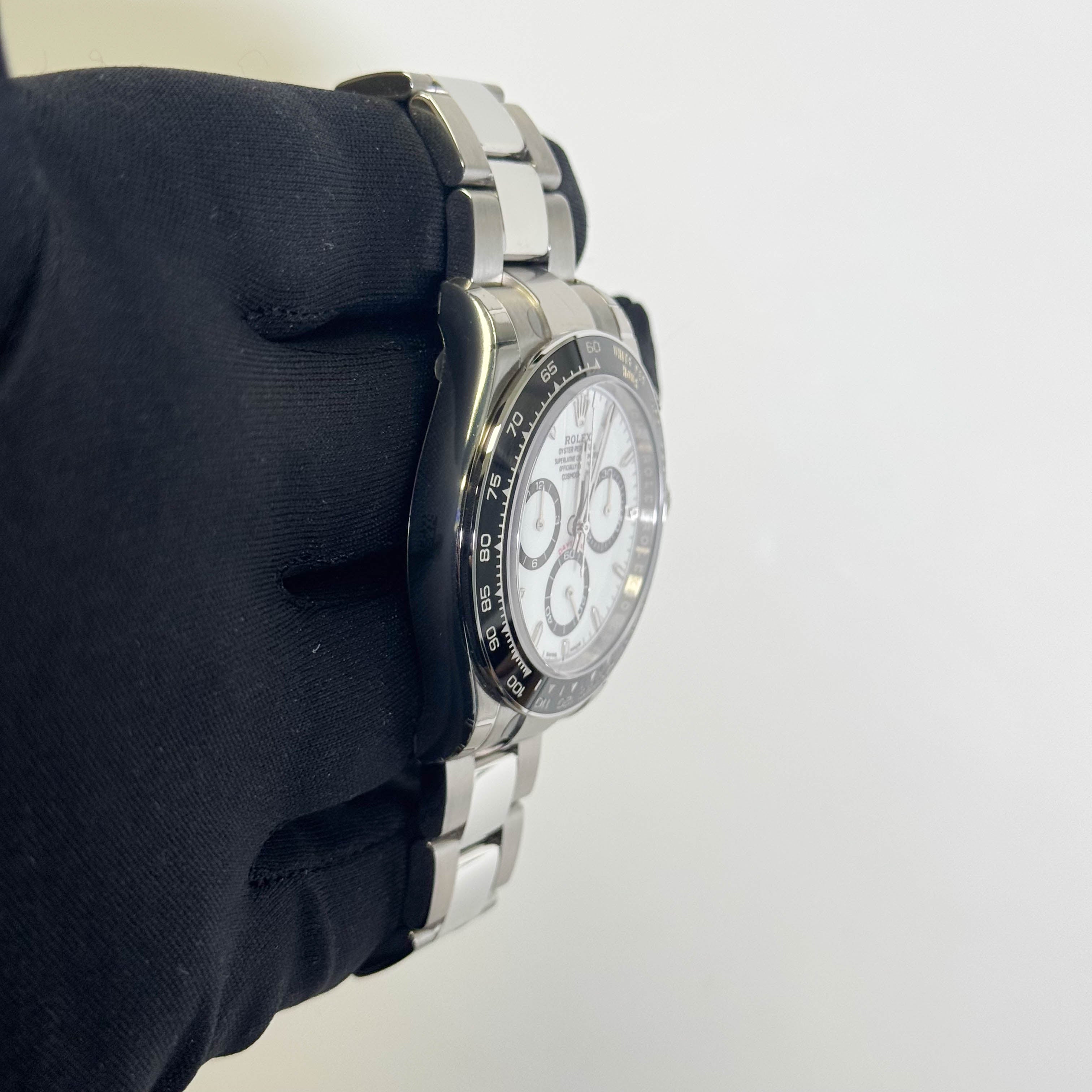 Rolex Daytona 40mm White Dial Watch Ref# 126500LN