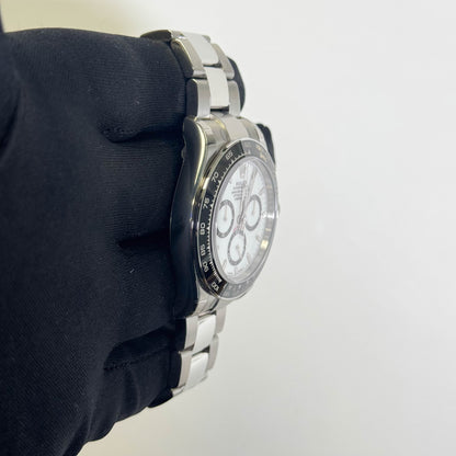 Rolex Daytona 40mm White Dial Watch Ref# 126500LN