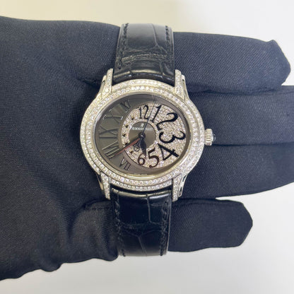 Audemars Piguet Millenary Siver Dial 39.5mm X 35.5mm Watch Ref 77302BC.ZZ.D001CR.01