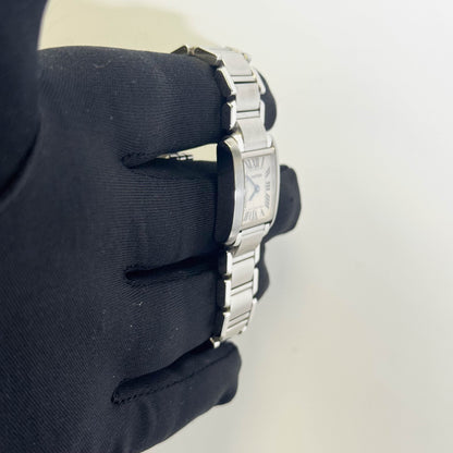 Cartier Tank 20mm White Dial Watch Ref# W51008Q3 - Happy Jewelers Fine Jewelry Lifetime Warranty