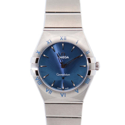 Omega Constellation 28mm Blue Dial Watch Ref# 131.10.28.60.03.001 - Happy Jewelers Fine Jewelry Lifetime Warranty