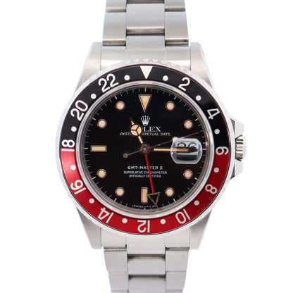 Rolex GMT-Master II 40mm Black Dial Watch Ref# 16760 - Happy Jewelers Fine Jewelry Lifetime Warranty