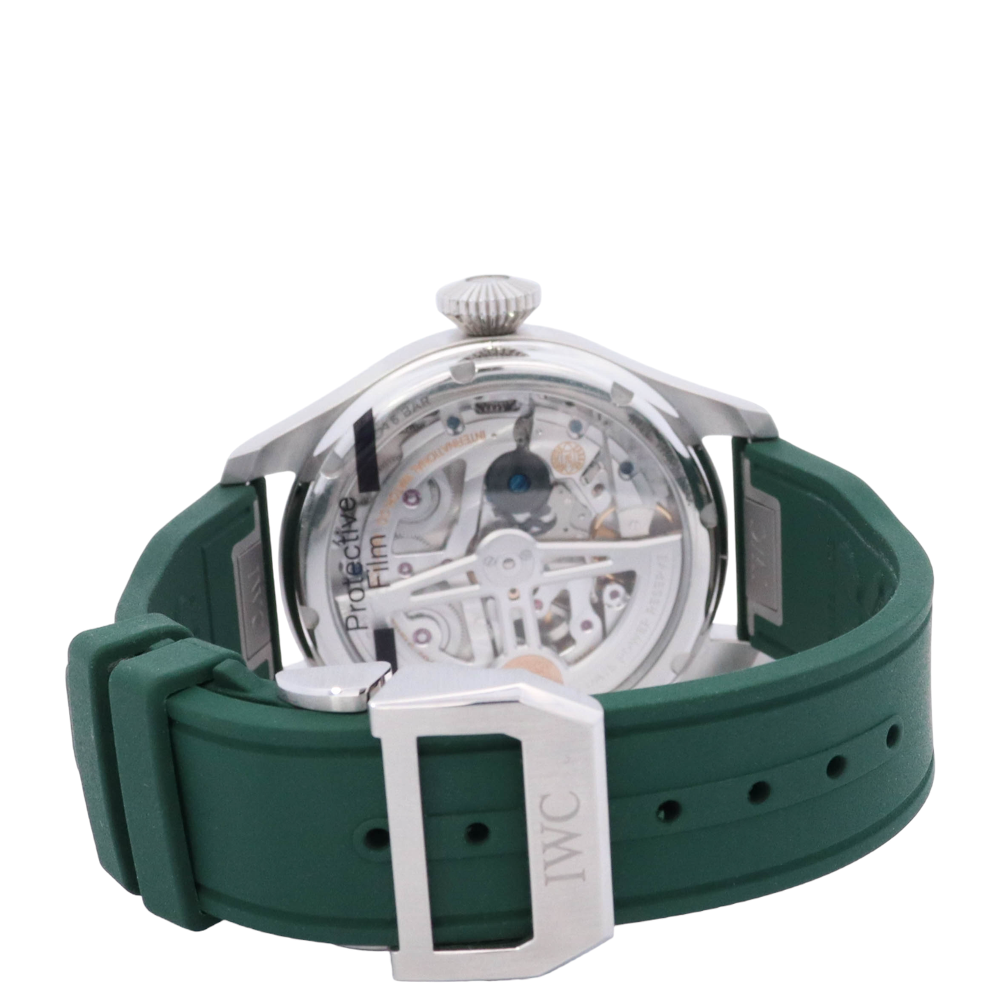 IWC Big Pilot 46.2mm Stainless Steel Green Dial Watch Reference# IW503608 - Happy Jewelers Fine Jewelry Lifetime Warranty
