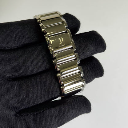 Bertolucci Fascio 37mm Stainless Steel MOP Dial Watch Reference # FASCIO