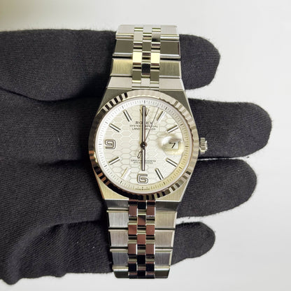 Rolex Land-Dweller 40mm White Dial Watch Ref # 127334