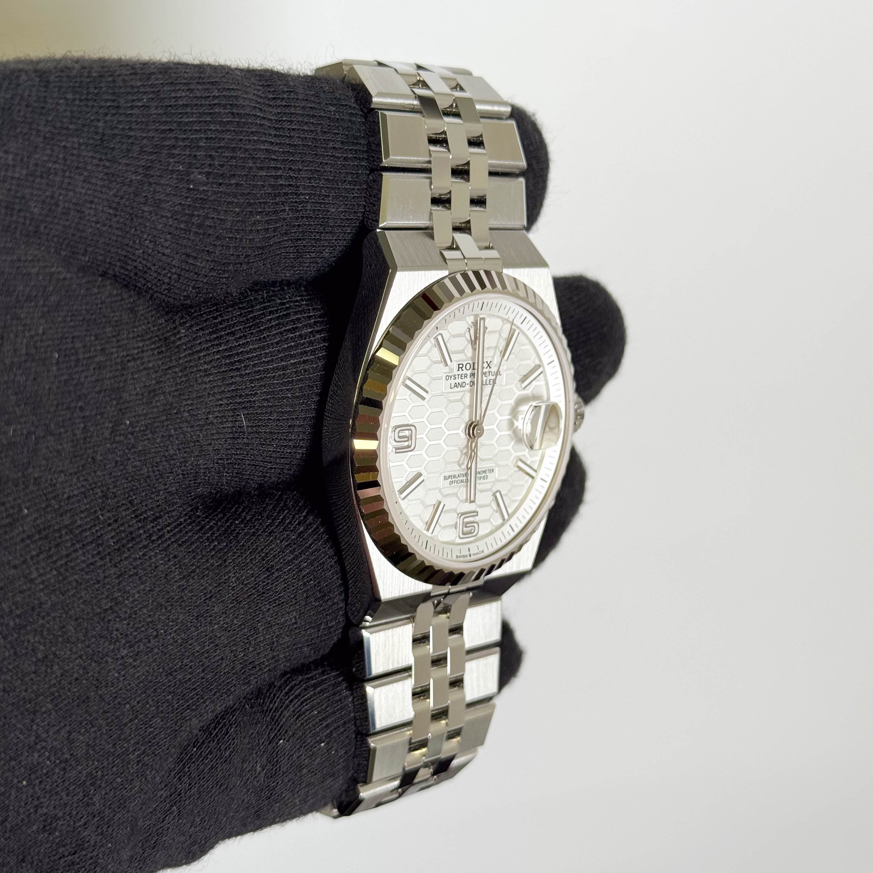 Rolex Land-Dweller 40mm White Dial Watch Ref # 127334
