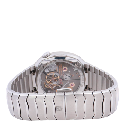 H. Moser & Cie Streamliner Perpetual Calendar 42.3mm Gray Sunburst Dial Watch Reference# 6812-1200 - Happy Jewelers Fine Jewelry Lifetime Warranty