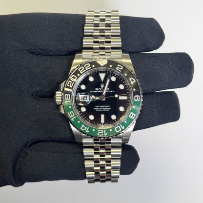Rolex GMT-Master II 40mm Black Dial Watch Ref# 126720VTNR - Happy Jewelers Fine Jewelry Lifetime Warranty
