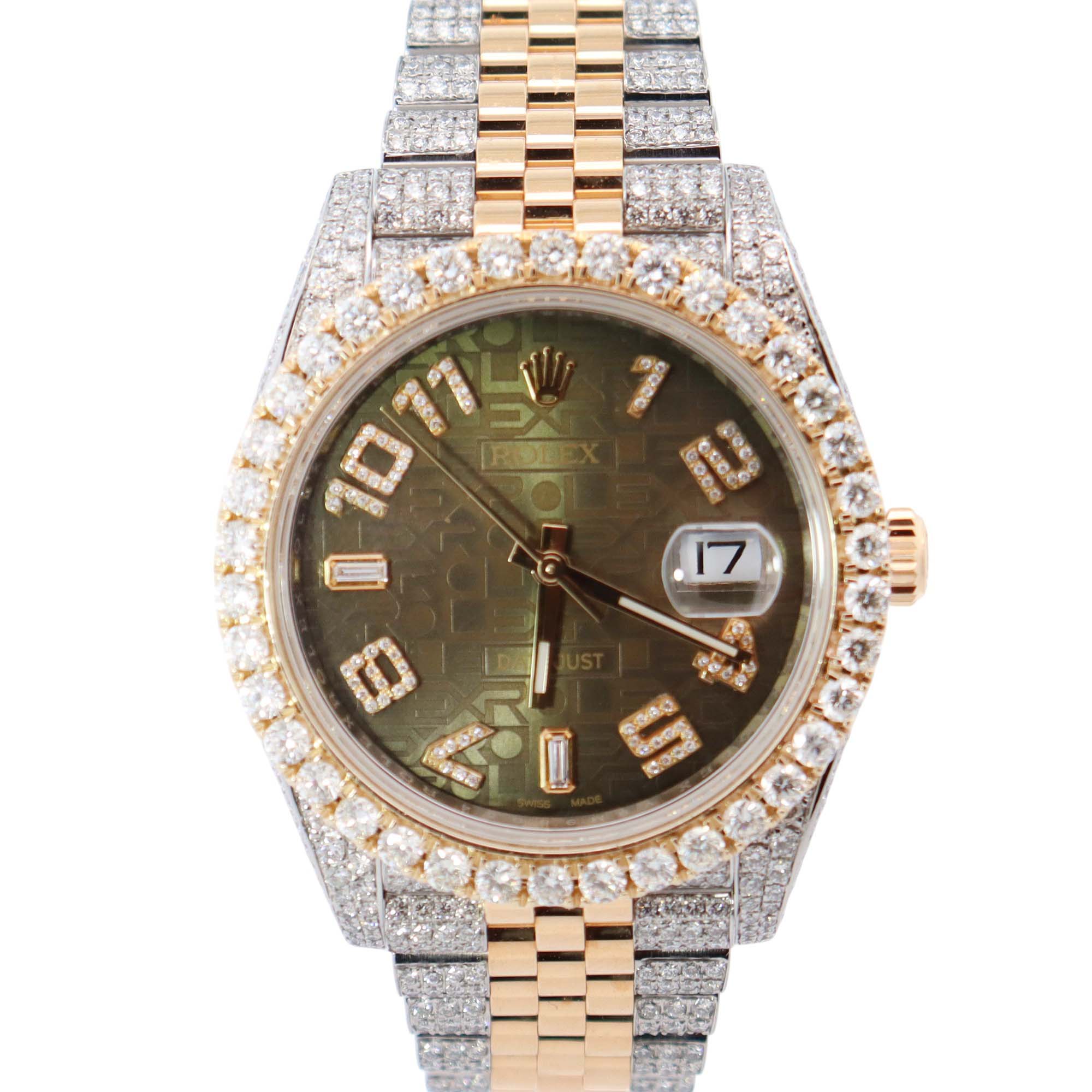 Rolex Datejust 41mm Green Dial Watch Ref# 126303 - Happy Jewelers Fine Jewelry Lifetime Warranty