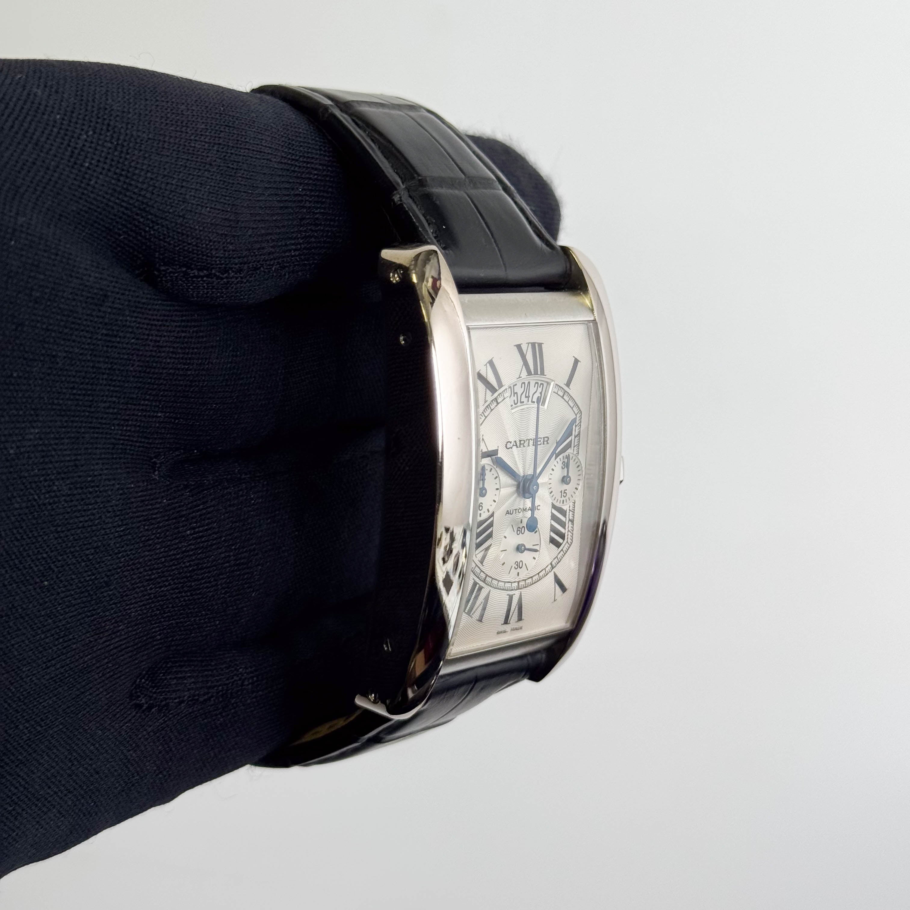 Cartier Tank Americaine 32mm Ivory Dial Watch Ref# W2610651 - Happy Jewelers Fine Jewelry Lifetime Warranty