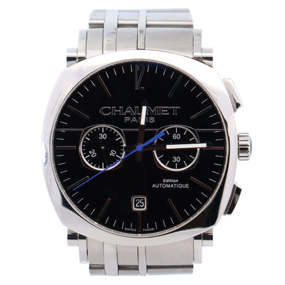 Chaumet Dandy 40mm Black Dial Watch Ref# 1229 - Happy Jewelers Fine Jewelry Lifetime Warranty