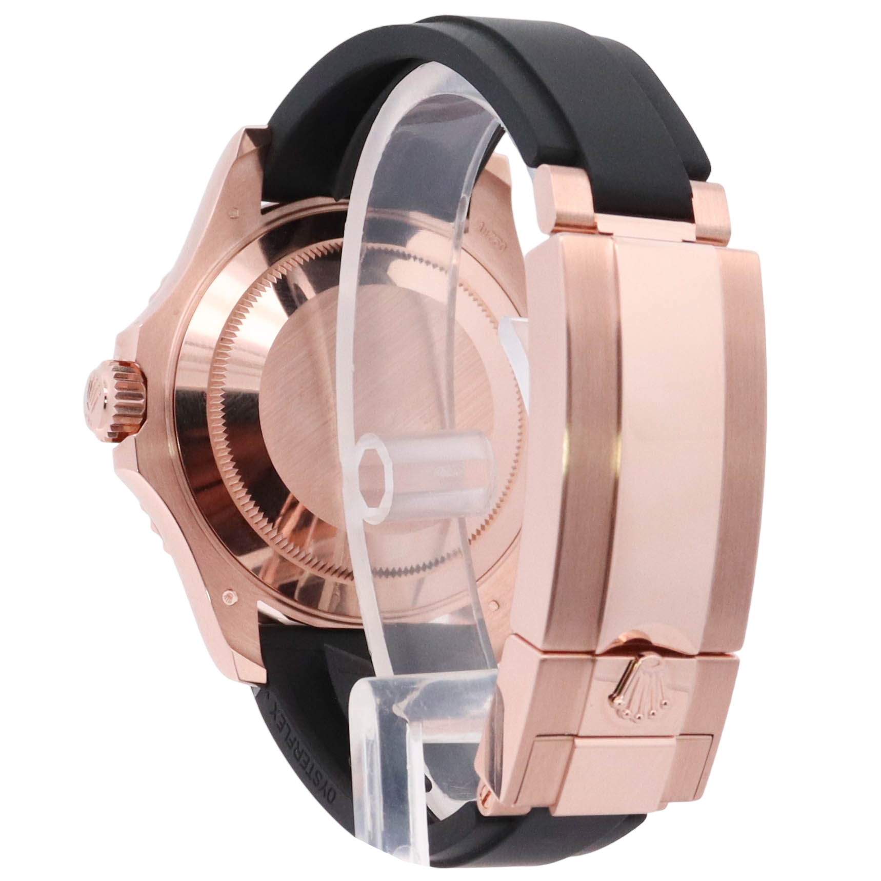 Rolex Yachtmaster 40mm Rose Gold Factory Pave Diamond Watch Reference# 126655 - Happy Jewelers Fine Jewelry Lifetime Warranty