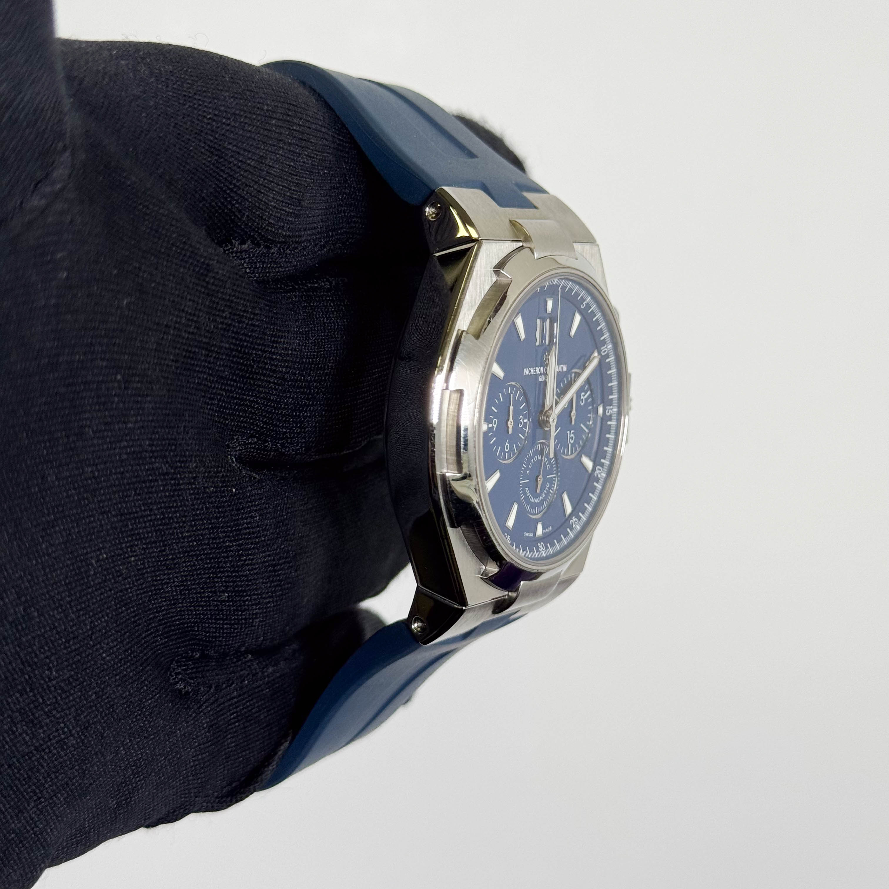 Vacheron Constantin Overseas 42mm Blue Dial Watch Ref# 49150/000A-9745 - Happy Jewelers Fine Jewelry Lifetime Warranty
