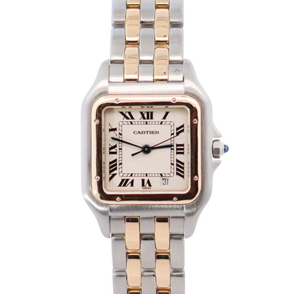 Cartier Panthere 27mm Ivory Roman Dial Watch Ref# W25028B6 - Happy Jewelers Fine Jewelry Lifetime Warranty