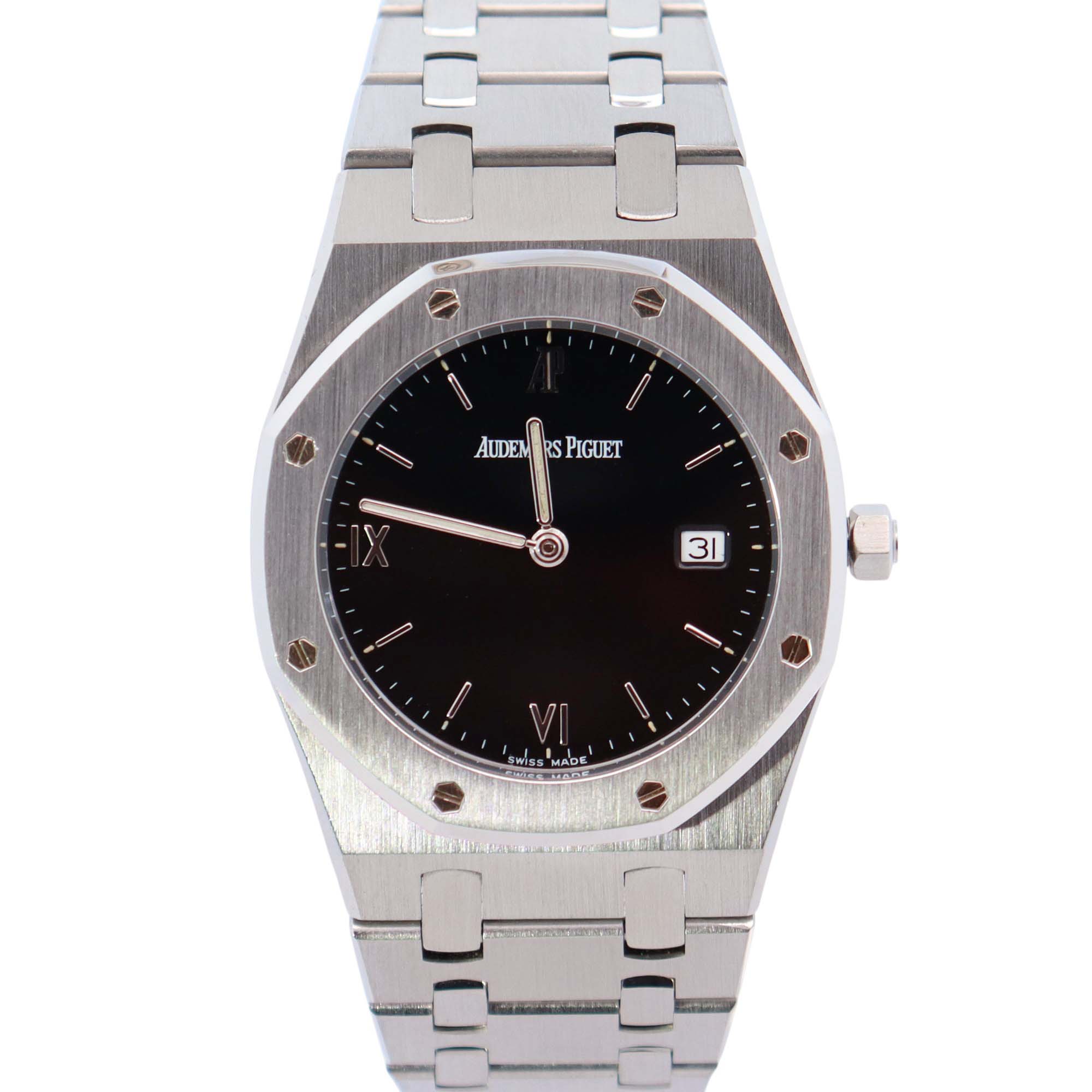 Audemars Piguet Royal Oak 33mm Black Dial Watch Ref# 56175SP
