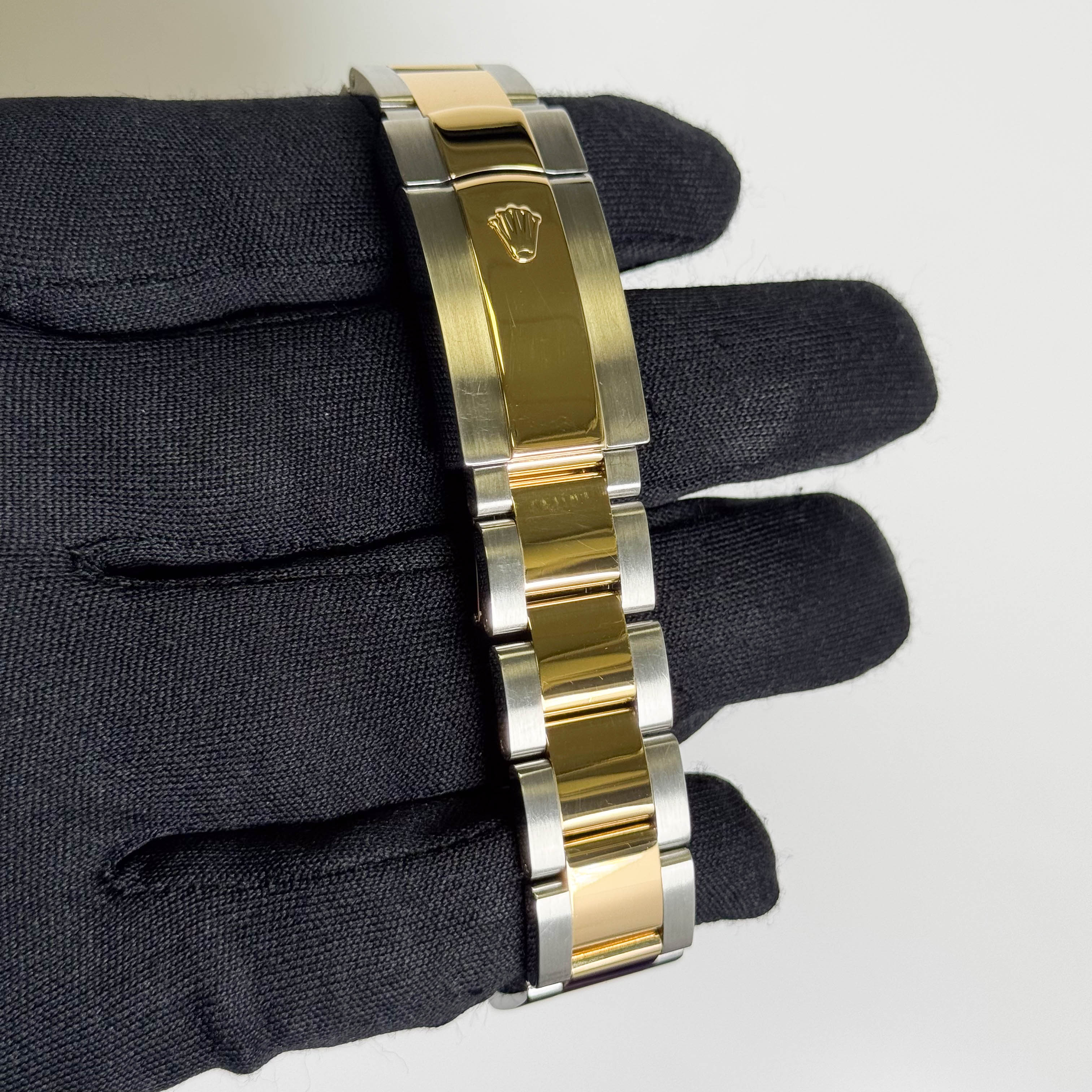 Rolex Datejust 36mm Champagne Palm Motif Dial Watch Ref# 126233 - Happy Jewelers Fine Jewelry Lifetime Warranty