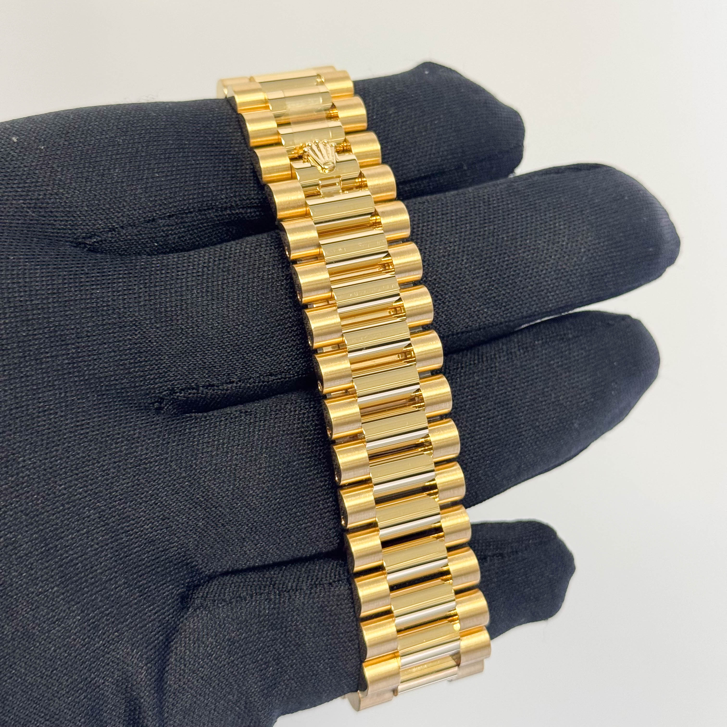 Rolex Day-Date 40mm Green Dial Watch Ref# 228348RBR - Happy Jewelers Fine Jewelry Lifetime Warranty