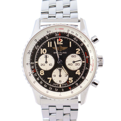 Breitling Navitimer 38mm Black Dial Watch Ref# A30022 - Happy Jewelers Fine Jewelry Lifetime Warranty