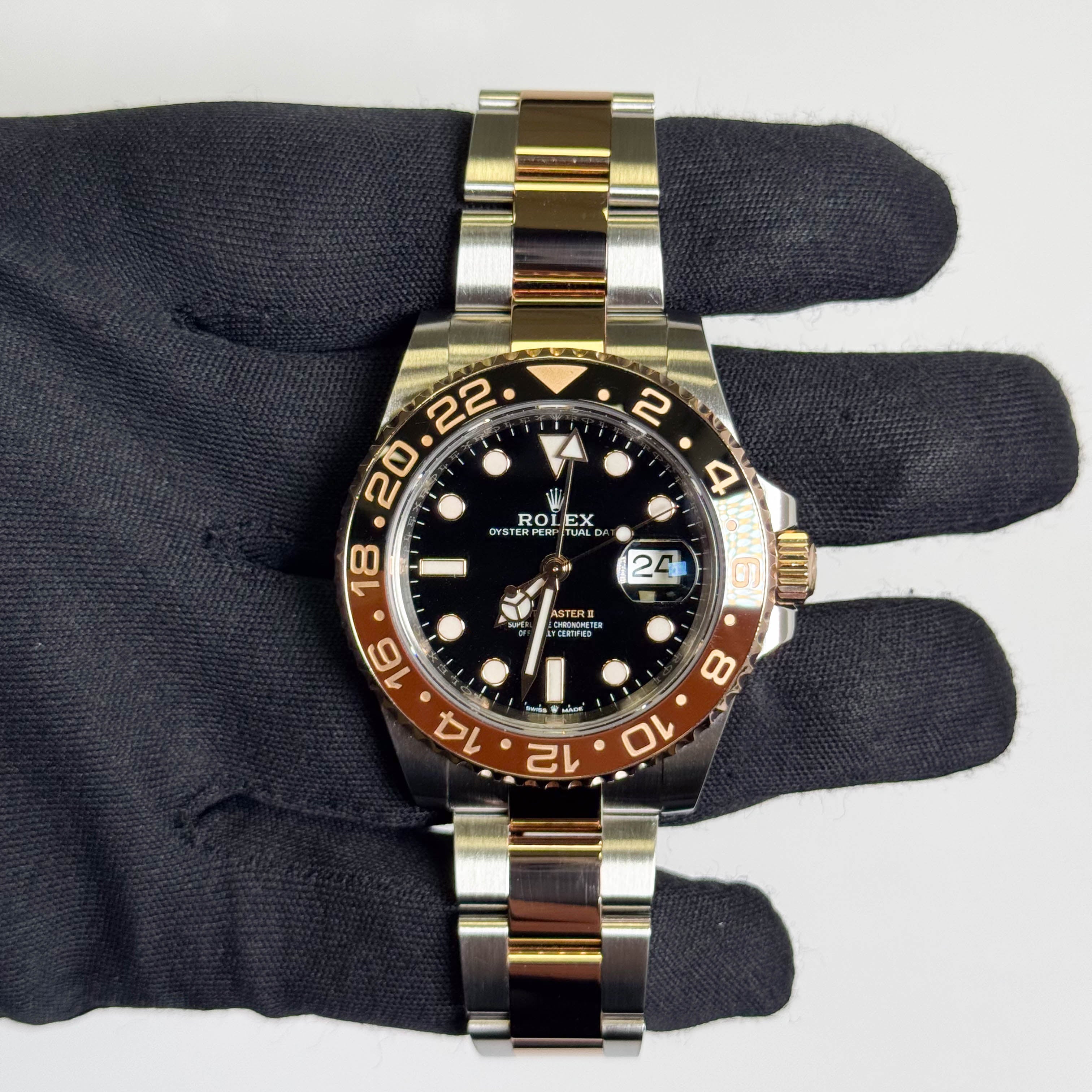 Rolex GMT-Master II 40mm Black Dial Watch Ref# 126711CHNR - Happy Jewelers Fine Jewelry Lifetime Warranty