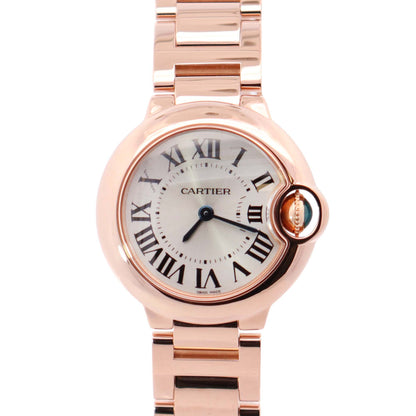 Cartier Ballon Bleu 28mm Silver Dial Watch Ref# W69002Z2 - Happy Jewelers Fine Jewelry Lifetime Warranty