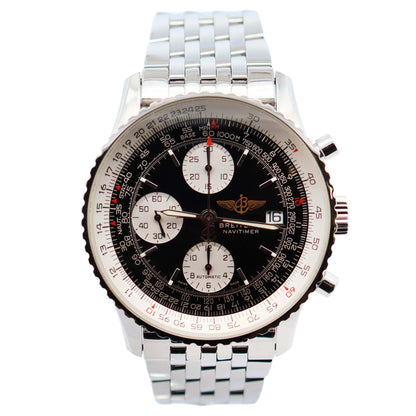 Breitling Navitimer 42mm Black Dial Watch Ref# A13322 - Happy Jewelers Fine Jewelry Lifetime Warranty