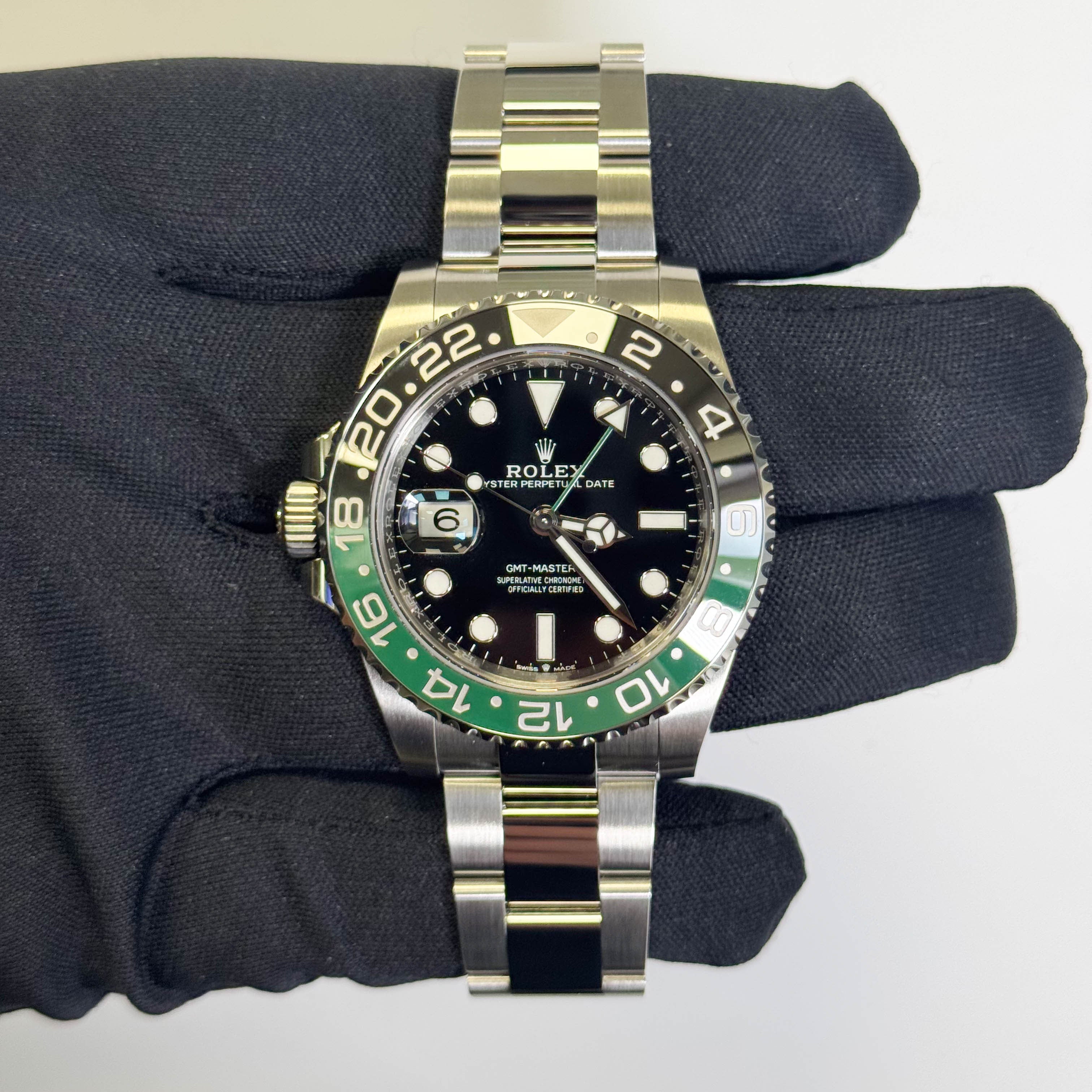 Rolex GMT-Master II 40mm Black Dial Watch Ref# 126720VTNR
