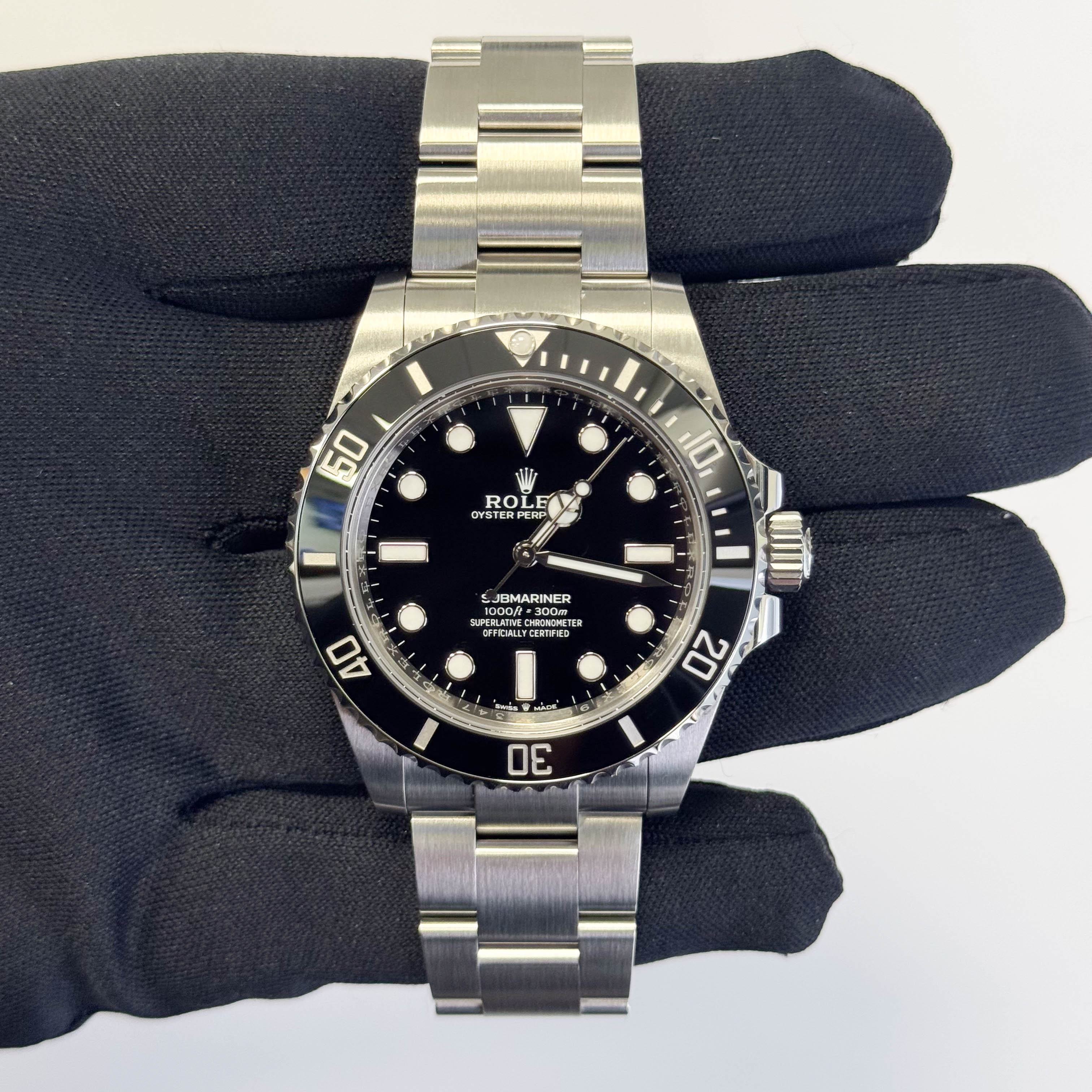 Rolex Submariner 41mm Black Dial Watch Ref# 124060