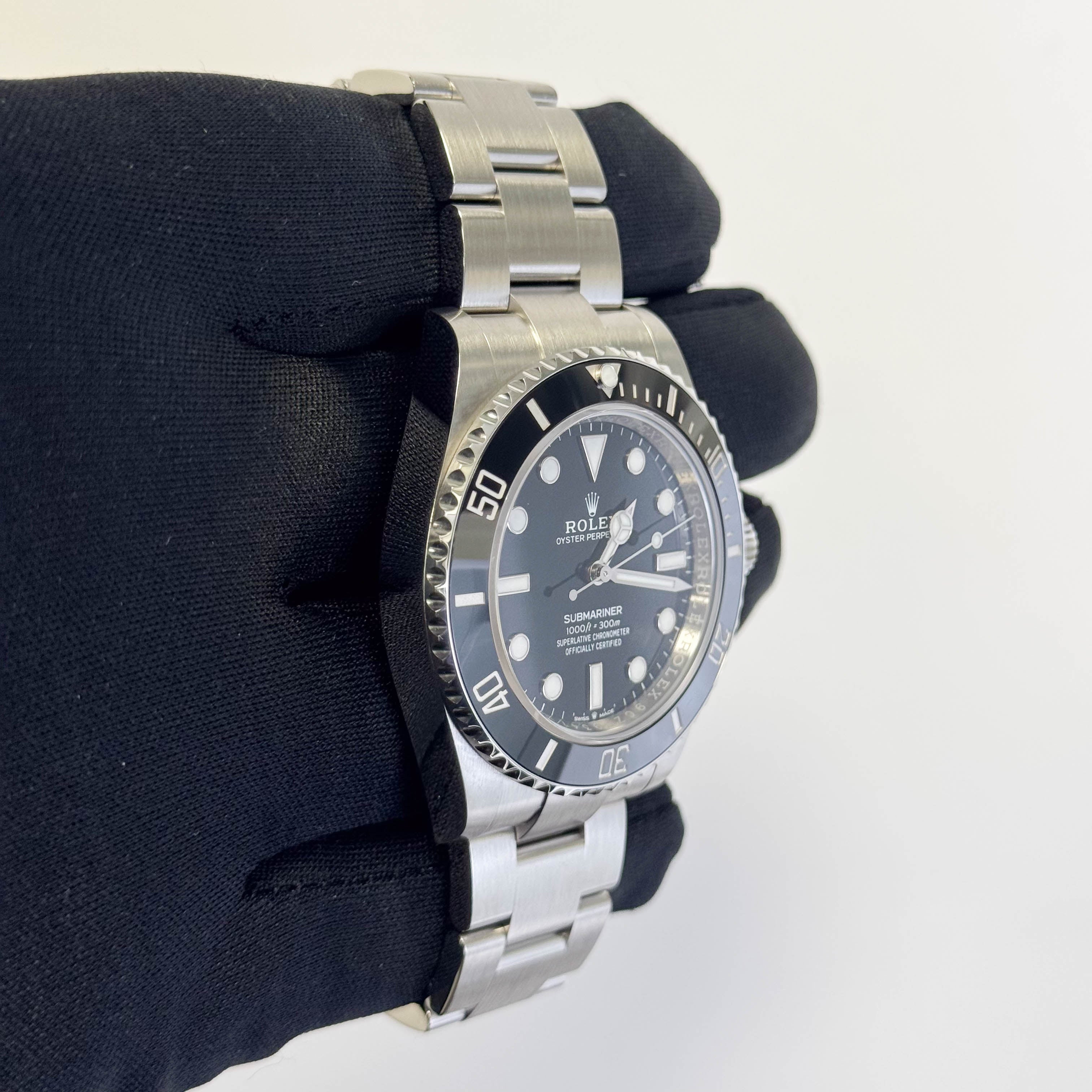 Rolex Submariner 41mm Black Dial Watch Ref# 124060