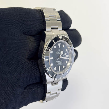 Rolex Submariner 41mm Black Dial Watch Ref# 124060 - Happy Jewelers Fine Jewelry Lifetime Warranty